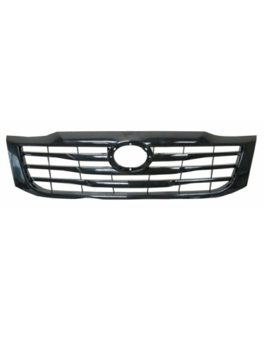 Bezel front grille for Toyota Hilux 2011 to 2015 all black Aftermarket Bumpers and accessories