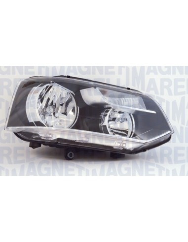Right headlight for multivan T5 2009- for transporter T5 2009- h7 h15 marelli Lighting