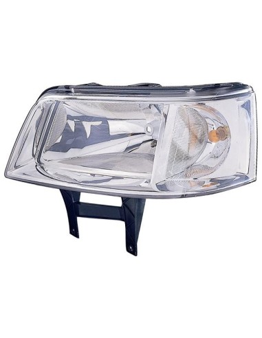 Headlight right front headlight for VW Transporter T5 2003 to 2008 h4 Aftermarket Lighting