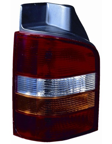 Fanale faro posteriore destro per vw transporter T5 2003 al 2008 1 porta arancio Aftermarket Illuminazione