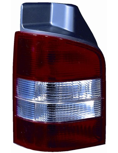 Fanale faro posteriore destro per vw transporter T5 2003 al 2008 1 porta bianco Aftermarket Illuminazione