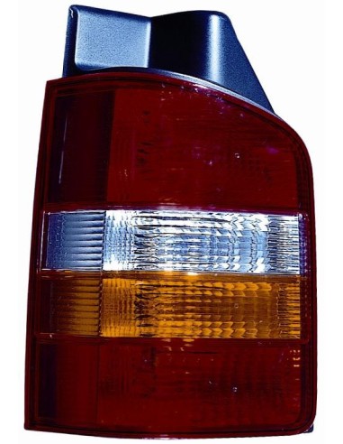 Fanale faro posteriore destro per vw transporter T5 2003 al 2008 2 porte arancio Aftermarket Illuminazione