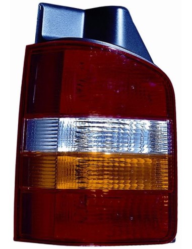 Fanale faro Trasero izquierdo para vw transporter T5 de 2003 al 2008 2 puertas naranja Lucana Faros y luz