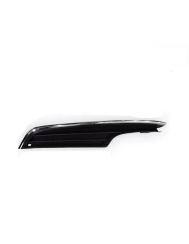 Lower grille sin. FRONT bumper FOR golf 7 2012- with chrome trim Aftermarket Bumpers and accessories