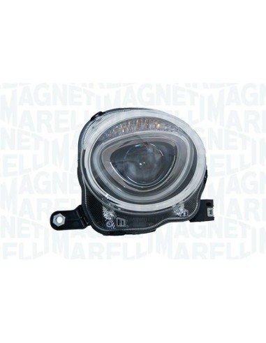 Headlight right front headlight for Fiat 500 2015 in then top marelli Lighting