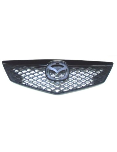 Bezel front grille for Mazda 2 2003 to 2007 with black trim Aftermarket Bumpers and accessories