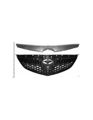 Bezel front grille for Mazda 6 2002 to 2005 with chrome trim Aftermarket Bumpers and accessories