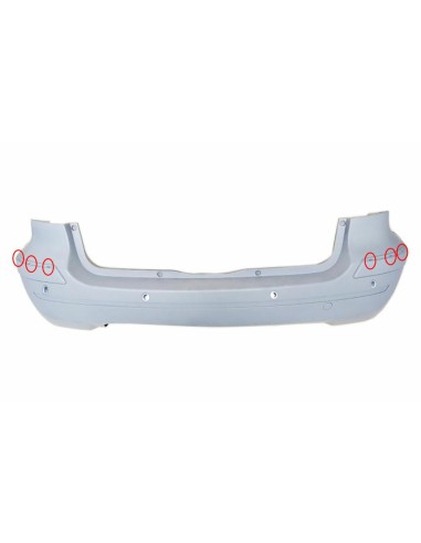Rear bumper class B W245 2005-2008 with holes sensors park avantgarde Aftermarket Bumpers and accessories