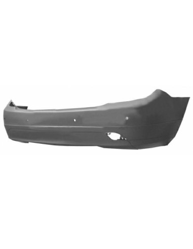 Rear bumper class C W204 2007- classic with holes sensors park Aftermarket Bumpers and accessories