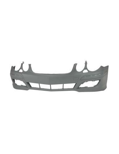 Front bumper class and W211 2006-2009 elegance avantgarde with headlight washer holes Aftermarket Bumpers and accessories