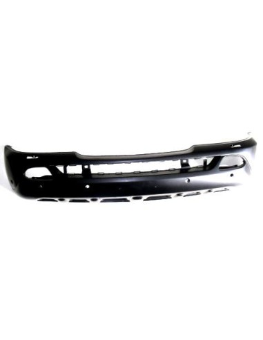 Front bumper ml w163 2002-2005 with headlight washer holes and sensors park Aftermarket Bumpers and accessories