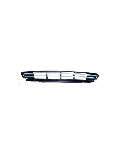 The central grille front bumper class C W203 2005-2007 with gray Strips Aftermarket Bumpers and accessories