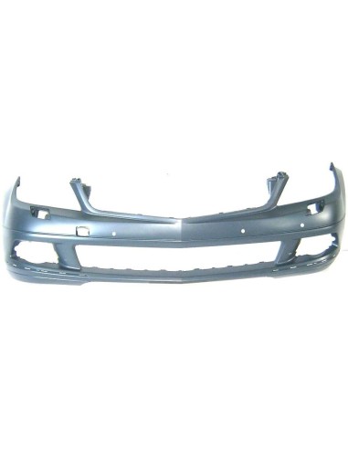 Front bumper Class C W204 2010-2011 elegance avantgarde holes sens. And lavaf. Aftermarket Bumpers and accessories