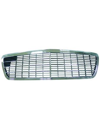 Bezel front grid class and W210 1999-2002 chromed and gray Aftermarket Bumpers and accessories