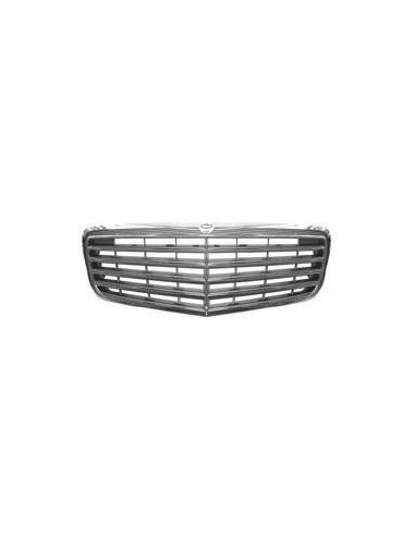 Bezel front grid class and W211 2006-2009 chromed and gray Aftermarket Bumpers and accessories