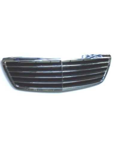 Bezel Front Grille s class w220 2002-2005 chromed and gray Aftermarket Bumpers and accessories