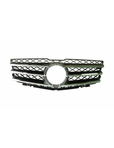 Bezel front grille for mercedes glk x204 2008 to 2010 chrome and black Aftermarket Bumpers and accessories