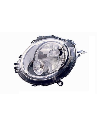 Left headlight for mini one Clubman Cooper 2006 onwards white arrow Aftermarket Lighting