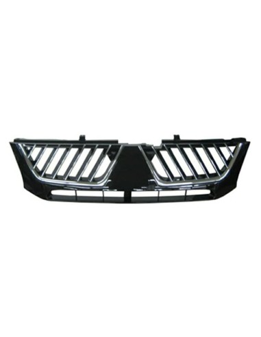 Bezel front grille to Mitsubishi L200 2004 to 2005 Chrome black Aftermarket Bumpers and accessories