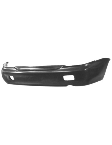 Rear bumper for Mitsubishi Lancer 2003 to 2007 black with rear fog hole Aftermarket Bumpers and accessories