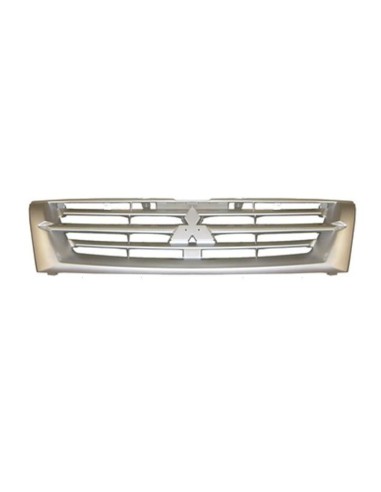 Bezel front grille for Mitsubishi Pajero 2001 to 2002 chrome Aftermarket Bumpers and accessories