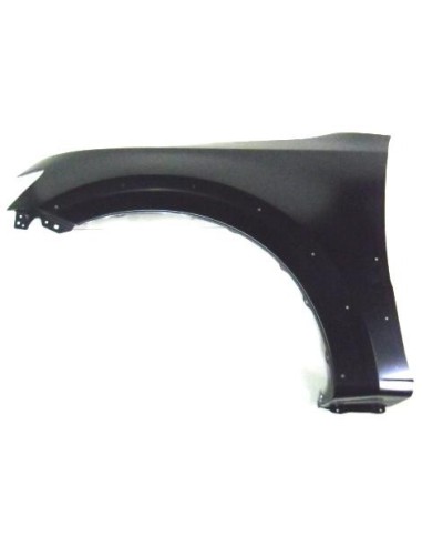 Left front fender for Mitsubishi Pajero 2007- with parafanghino holes Aftermarket Plates