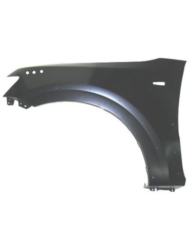 Left front fender for pajero 2007- with holes, arrow and mirror Aftermarket Plates