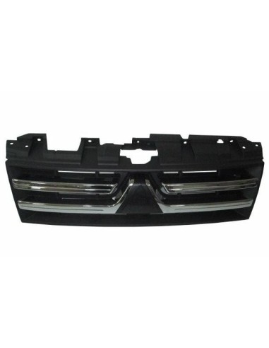 Bezel front grille for pajero 2007- Black with chrome trim Aftermarket Bumpers and accessories