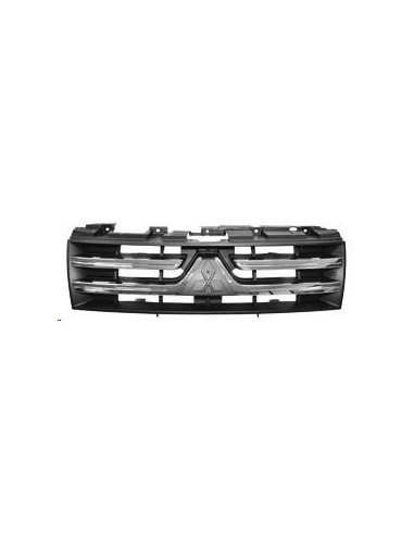 Bezel front grille for Mitsubishi Pajero 2007 onwards black and chrome plated Aftermarket Bumpers and accessories