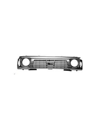 Bezel front grille for Nissan patrol gr 1995 to 1997 gray chrome and Aftermarket Bumpers and accessories
