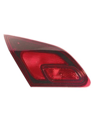 Fanale faro trasero derecha para Opel Astra j 2009 en adelante interior 5 puertas rojo oscuro Lucana Faros y luz