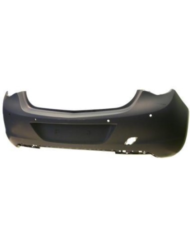Rear bumper for Opel Astra j 2009 to 2011 with holes sensors park Aftermarket Bumpers and accessories