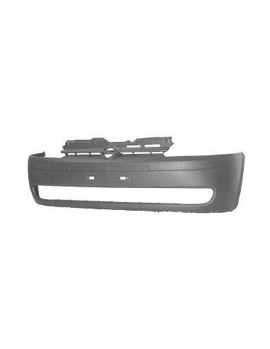 Front bumper for Opel Corsa C 2000 to 2002 black Aftermarket Bumpers and accessories