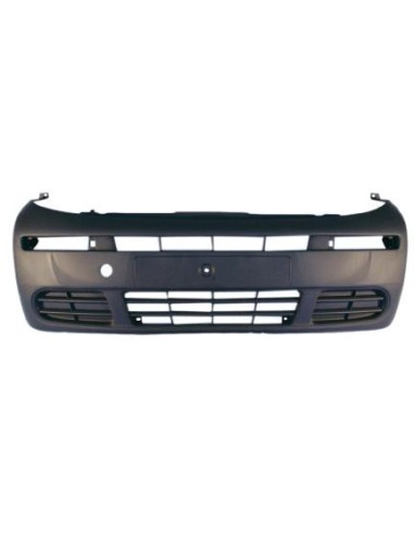 Front bumper for Opel Vivaro 2001 to 2007 black without fog light holes Aftermarket Bumpers and accessories