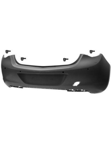 Rear bumper for Opel Astra j 2009 to 2011 complete with 4 sensors park Aftermarket Bumpers and accessories