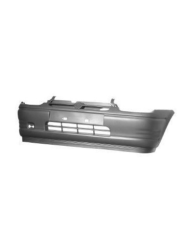 Front bumper for Opel Corsa b 1993 to 1997 black with grate closed Aftermarket Bumpers and accessories