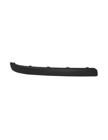 Trim left rear bumper for Opel Corsa C 2003 to 2006 black Aftermarket Bumpers and accessories