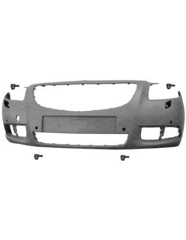 Front bumper for insignia 2009-2013 complete with 4 sensors and with headlight washer Aftermarket Bumpers and accessories