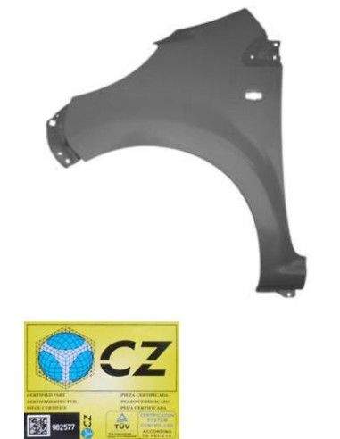 Garde-boue aile avant gauche pour citroen c1 2005 en puis pour peugeot 107 2005 en puis Lucana Tôles et calandres