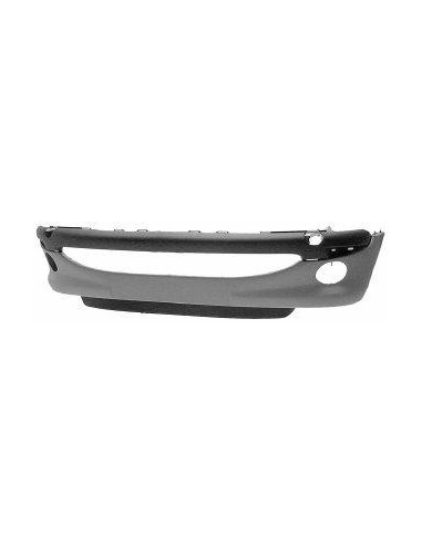 Front bumper for Peugeot 206 1998-2009 primer with fog holes Aftermarket Bumpers and accessories