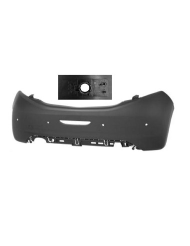 Rear bumper for 208 2015- with holes sensors park (Bosch media) Aftermarket Bumpers and accessories