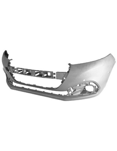 Front bumper Peugeot 208 2015 onwards with 4 holes sensors park Aftermarket Bumpers and accessories