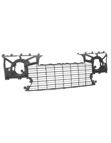 The central grille front bumper for 307 2005-2007 without holes chrome Aftermarket Bumpers and accessories