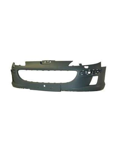 Front bumper for Peugeot 407 2004 onwards with headlight washer holes Aftermarket Bumpers and accessories