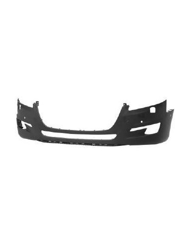 Front bumper for Peugeot 508 2010- with headlight washer holes and sensors park Aftermarket Bumpers and accessories