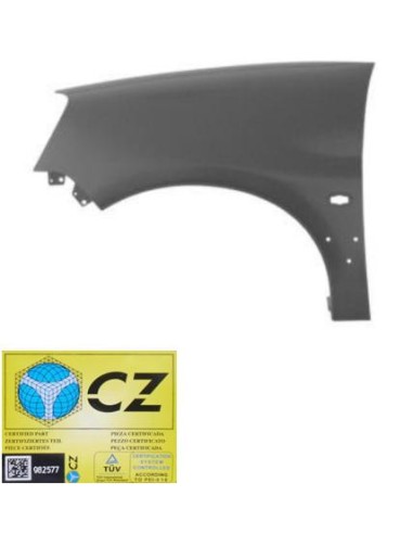 Left front fender berlingo ranch Partners 2003-2007 with holes Aftermarket Plates