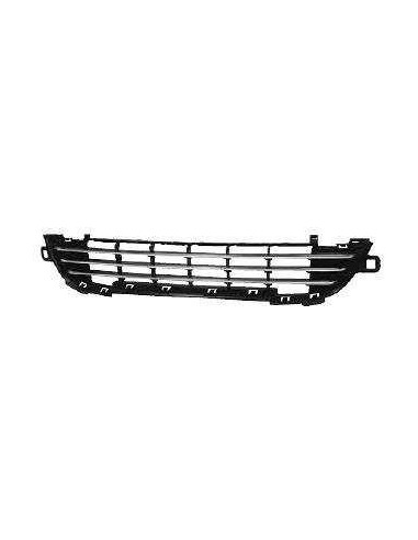 The central grille front bumper For 207 2009- less with chrome trim Aftermarket Bumpers and accessories