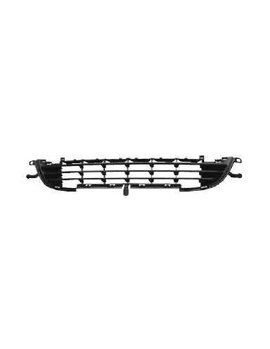 The central grille front bumper Peugeot 207 2009 onwards Black Lower Aftermarket Bumpers and accessories