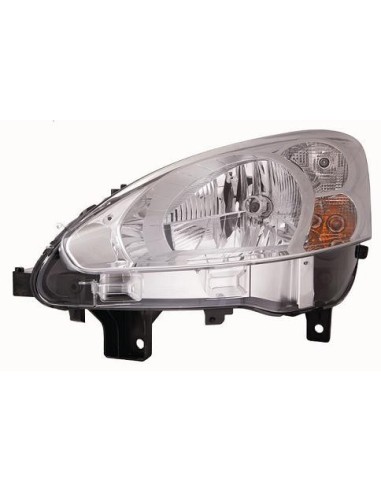 Headlight left front headlight for Peugeot partner 2013 onwards chrome Aftermarket Lighting