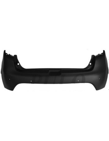 Rear bumper for renault clio 2012 onwards with holes sensors park Aftermarket Bumpers and accessories